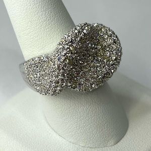 New Camille Lucie Silver Cubic Zirconia Ring